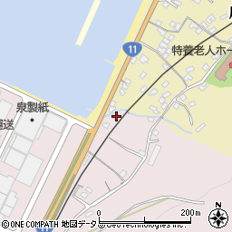 愛媛県四国中央市川之江町3962周辺の地図
