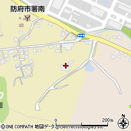 山口県防府市西浦14周辺の地図
