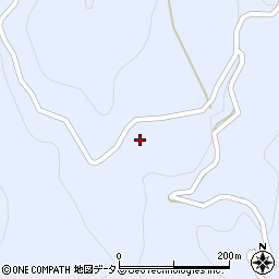 徳島県美馬市穴吹町口山西山540周辺の地図