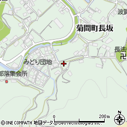 愛媛県今治市菊間町長坂1622周辺の地図