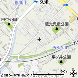 山口県周南市久米3039周辺の地図