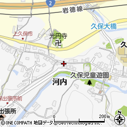 山口県下松市河内689周辺の地図