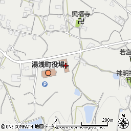 湯浅広川消防組合消防本部周辺の地図