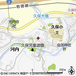 山口県下松市河内708周辺の地図