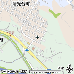 山口県周南市清光台町27-8周辺の地図