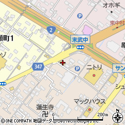 ネッツトヨタ山口周南店周辺の地図