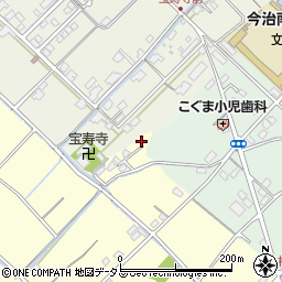 愛媛県今治市新谷971-15周辺の地図