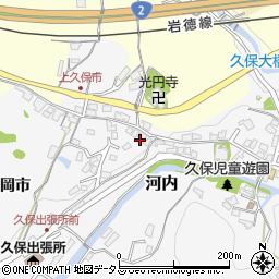 山口県下松市河内岡市685周辺の地図