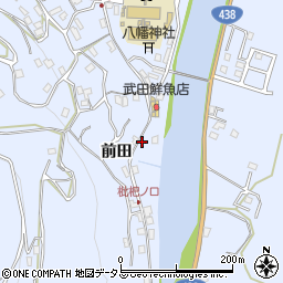 徳島県美馬郡つるぎ町貞光前田53周辺の地図