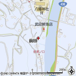 徳島県美馬郡つるぎ町貞光前田54周辺の地図