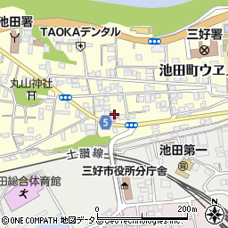 マナヅル文化ホール周辺の地図