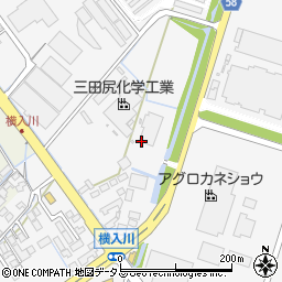 山口県防府市新田周辺の地図