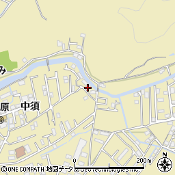 徳島県徳島市大原町中須151周辺の地図