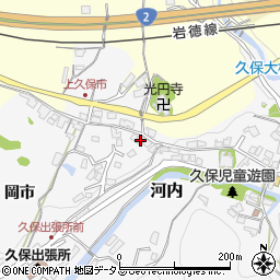 山口県下松市河内684周辺の地図