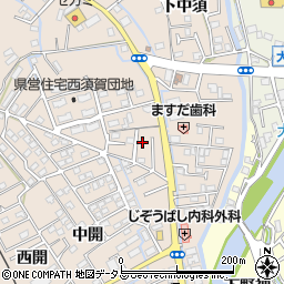 徳島県徳島市西須賀町東開60-19周辺の地図