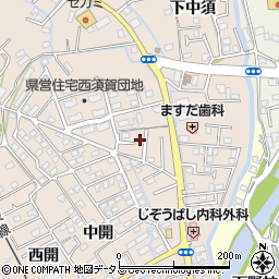 徳島県徳島市西須賀町東開60-11周辺の地図