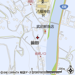 徳島県美馬郡つるぎ町貞光前田14周辺の地図