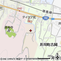 徳島県三好市井川町田中9-1周辺の地図