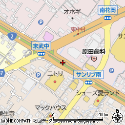下松東中村周辺の地図