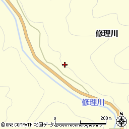 和歌山県有田郡有田川町修理川959周辺の地図