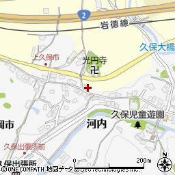 山口県下松市河内201周辺の地図