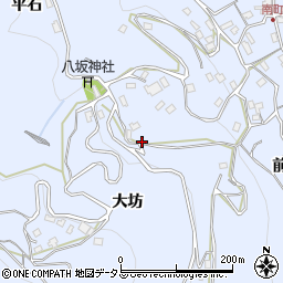 徳島県美馬郡つるぎ町貞光大坊周辺の地図