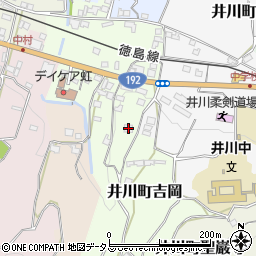 徳島県三好市井川町吉岡99周辺の地図
