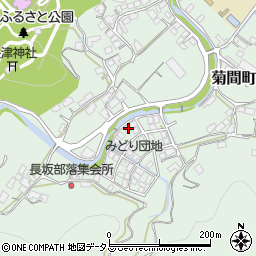 愛媛県今治市菊間町長坂1575周辺の地図