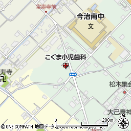 愛媛県今治市松木334周辺の地図