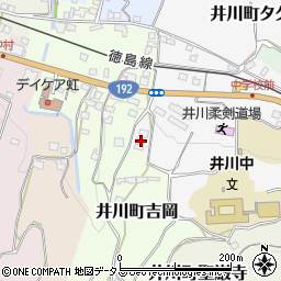 徳島県三好市井川町タクミ田2-3周辺の地図