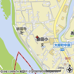 徳島県徳島市論田町本浦上周辺の地図