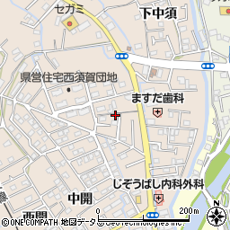 徳島県徳島市西須賀町東開60-9周辺の地図