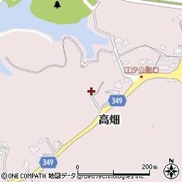 山口県山陽小野田市高畑74周辺の地図