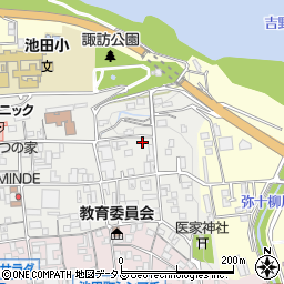徳島県三好市池田町マチ2341周辺の地図