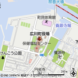 和歌山県広川町（有田郡）周辺の地図