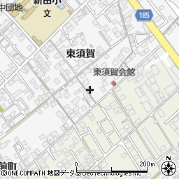 山口県防府市新田1424周辺の地図