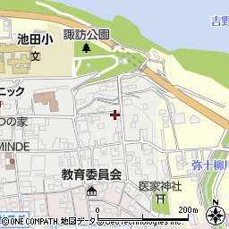 徳島県三好市池田町マチ2341-2周辺の地図