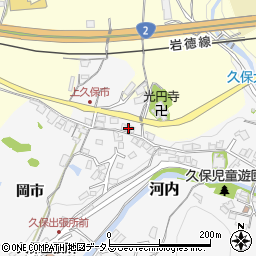 山口県下松市河内岡市678周辺の地図