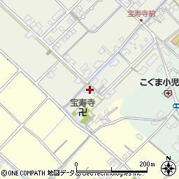 愛媛県今治市中寺42周辺の地図