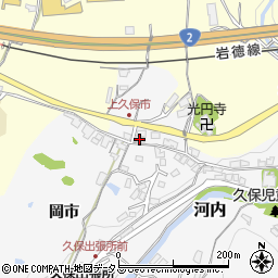 山口県下松市河内671周辺の地図