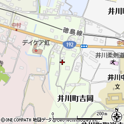 徳島県三好市井川町吉岡202周辺の地図