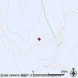 徳島県美馬市穴吹町口山西山520周辺の地図