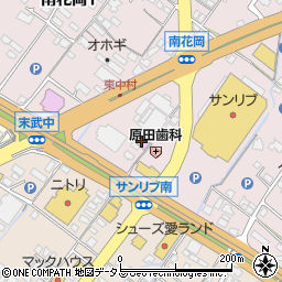 西日本エビネセンター周辺の地図