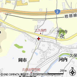 山口県下松市河内岡市667周辺の地図