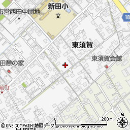山口県防府市新田1450-1周辺の地図