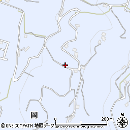 徳島県美馬郡つるぎ町貞光岡455周辺の地図