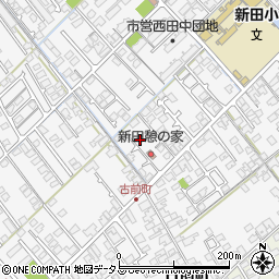 山口県防府市新田1029-18周辺の地図