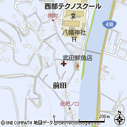 徳島県美馬郡つるぎ町貞光前田13周辺の地図
