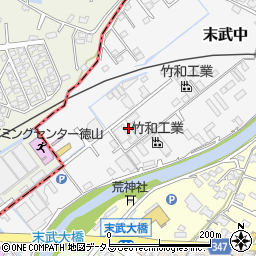 〒744-0023 山口県下松市末武中広石の地図