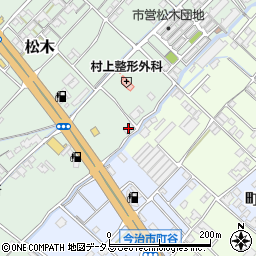 愛媛県今治市松木31周辺の地図